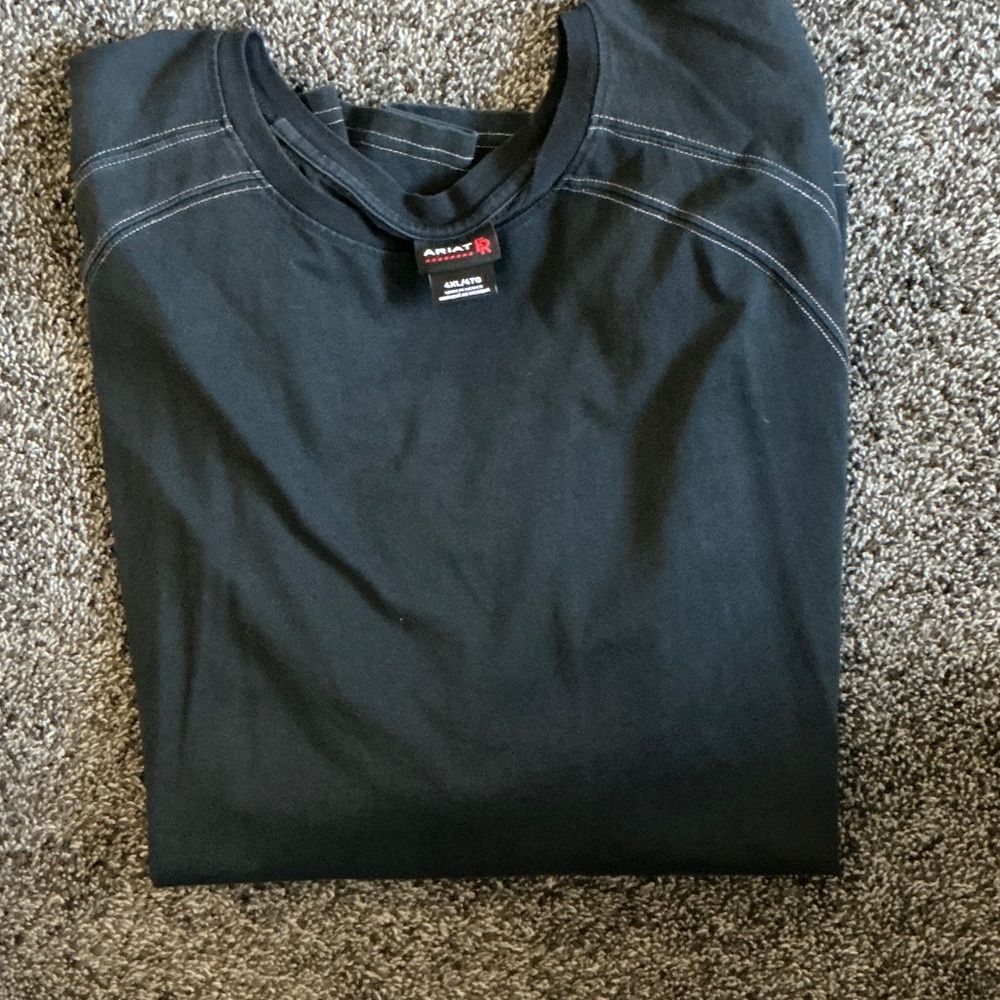 Ariat Men's Black Long Sleeve FR Shirt